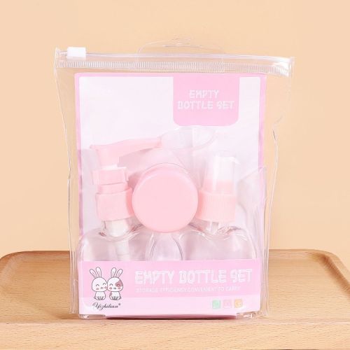 Travel Mini Makeup Cosmetic Face Cream Pot Bottles Plastic Transparent Empty Make Up Container Bottle Travel Accessories